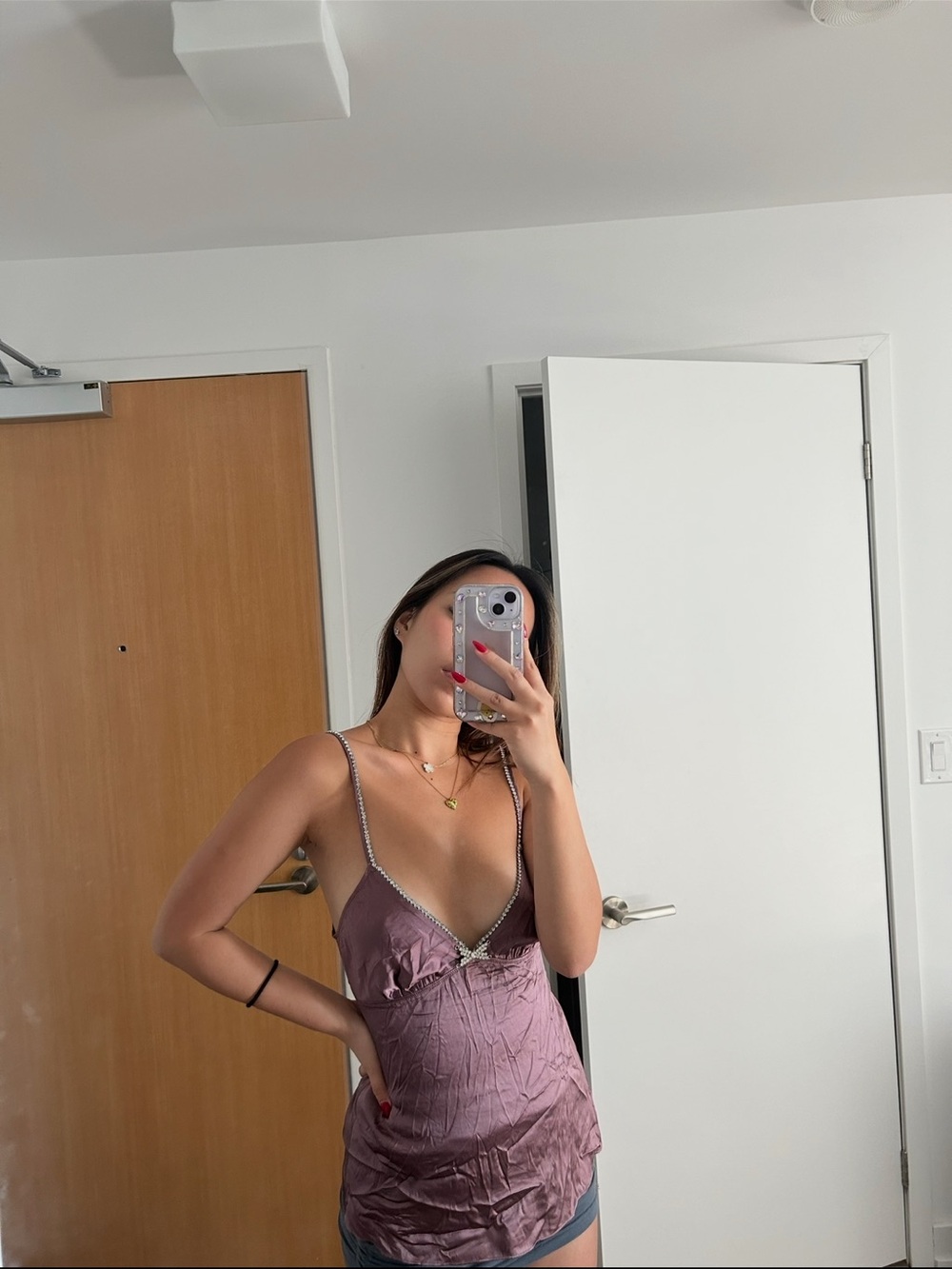 Vintage Victoria Secret Satin Top Size S